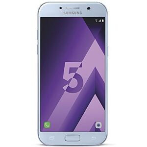 Samsung Galaxy A5 2017 Smartphone portable débloqué 4G (Ecran: 5,2 pouces 32 Go Nano-SIM Android 6.0) Bleu (Carte SIM européenne uniquement) - Publicité