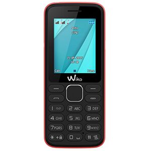 Wiko Lubi 4 Blister Téléphone portable débloqué 2G (Ecran: 1,7 pouces 64 Mo Double SIM) Noir/Pink Candy - Publicité