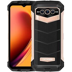 DOOGEE 5G Téléphone Incassable VMAX, 22000mAh Batterie, Dimensity 1080 12Go+256Go, 6.58'' 120Hz FHD+, 108MP Triple AI Caméra(20MP Vision Nocturne), Android 12 IP69K Etanche Smartphone, NFC Or - Publicité