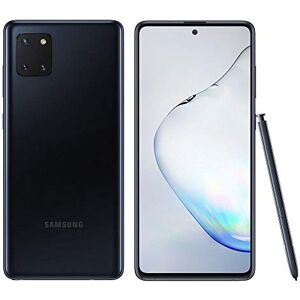 Samsung Galaxy Note 10 Lite Smartphone Portable débloqué (Ecran : 6,7" 8 Go/128 Go Double Sim Android) N770 Noir - Publicité