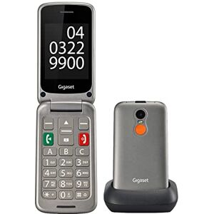 Siemens Gl590 Téléphone Mobile Débloqué Double-Sim Avec Interface Ergonomique Et Simple D'Utilisation, Bluetooth 2.1 Gris [Version FR] - Publicité