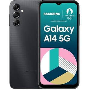 Samsung Galaxy A14 5G, Téléphone portable 128 Go Noir Téléphone Intelligent (Android sans carte SIM) - Publicité