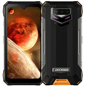 DOOGEE S89 PRO Android 12 Téléphone Incassable, Batterie 12000mAh, Helio P90 8Go+256Go, 64MP Triple Caméra (20MP IR Vision Nocturne), Smartphone Etanche IP68, 6,3" FHD+, Charge Sans Fil GPS NFC Orange - Publicité