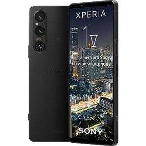 Sony Xperia 1 V Smartphone Android, Téléphone Portable Ecran 6.5 Pouces 21:9 CinemaWide 4K HDR OLED Taux de rafraichissement de 120Hz Triple caméra 256Go Stockage IP65/68 (Noir) - Publicité