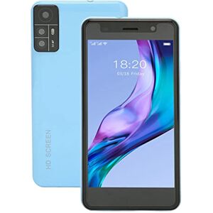 PUSOKEI 12pro 4G Téléphone Portable Android, Smartphone Débloqué, 5,0 Pouces FHD 2 Go + 16 Go MTK6750 Quad Core Android 10.0, Mémoire Extensible 128 Go, Appareil Photo de Qualité Professionnelle(Bleu) - Publicité