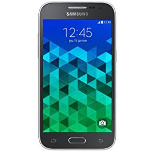 Samsung Galaxy Core Prime Value Edition Smartphone débloqué 4G (Ecran : 4,5 pouces 8 Go Simple MicroSIM Android 5.1 Lollipop) Charcoal Gray - Publicité