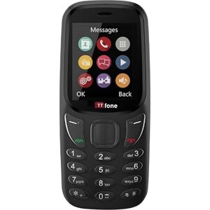 TTfone TT170 Téléphone Mobile Débloqué à Fonctions Simples avec Écran de 1,8 Pouces (Black) - Publicité