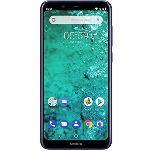 Nokia 5.1 Plus Dual SIM 32GB 3GB RAM TA-1075 Bleu SIM Free - Publicité