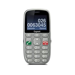 Siemens GL390, Téléphone portable, GSM/ Dual Band, Capacité: 32 GB, Argent, [Version International, Non-Compatible en France], 1 Mobiltelefon für Senioren - Publicité
