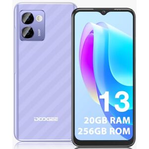 DOOGEE N50 Pro Telephone Portable, 20GB RAM+256GB ROM/TF 1TB, Caméra AI 50MP, Android 13, 6.52'' HD+, Batterie 4200mAh 18W, Widevine L1 Smartphone Pas Cher, 4G OTG/GPS/Face ID - Publicité