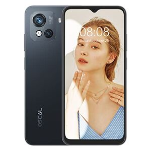 OSCAL C80 Android 12 Smartphone Débloqué, 8Go+128Go, Double Caméra 50MP+8MP, 6,5" 90Hz HD+ Ecran, 4G Telephone Portable Double SIM, Ultra-Mince, Charge Rapide 5180mAh, Empreinte Digitale GPS Noir - Publicité