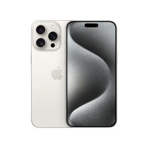 Apple iPhone 15 Pro Max (256 GB) Titan Weiß (Generalüberholt) - Publicité