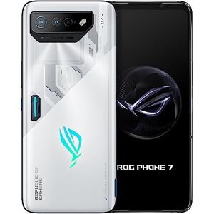 Asus ROG Phone 7, EU Official, White, 512GB Storage and 16GB RAM, 6.78 inches, Snapdragon 8 Gen 2. Publicité