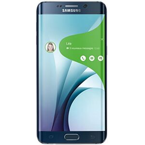 Samsung Galaxy S6 Edge Plus Smartphone débloqué 4G (Ecran: 5,7 pouces 32 Go Simple Nano-SIM Android 5.1 Lollipop) Noir - Publicité