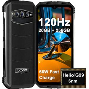 DOOGEE S100 Smartphone Incassable Android 12, 20Go+256Go, Helio G99, 6.58" FHD+120Hz, 10800mAh, 108MP+20MP Caméra, Téléphone Portable Incassable - Publicité