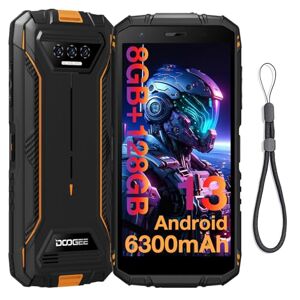 DOOGEE S41 Plus Smartphone Robuste 2024, 8 Go de RAM + 128 Go ROM/TF 1 to, téléphone Portable 6300 mAh, écran HD+ 5,5", téléphone Android 13, téléphone étanche IP68 débloqué - Publicité