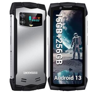 DOOGEE Smini Mini Smartphone Incassable Ecran 4.5'', Helio G99 15Go+256Go, 48MP+16MP Caméra, Android 13 Téléphone Incassable, Batterie 3000mAh, IP68 IP69K GPS NFC Double 4G - Publicité