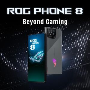 Asus ROG Phone 8, Gris Rebel, 12Go RAM 256Go Stockage, Snapdragon 8 Gen 3, 6,78’’ AMOLED 165Hz, Caméra Gimbal 50MP, Version EU Officielle - Publicité