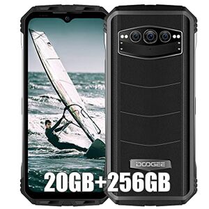 DOOGEE S100 (2023), Helio G99 20GB + 256GB, Batteria 10800mAh, Rugged 4G Téléphones Portables Débloqués, 108MP (Infrarossi 20MP)+ 16MP + 32MP Smartphones, Android 12 6,58 pollici, NFC Noir - Publicité