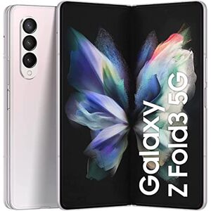 Samsung Galaxy Z Fold3, Téléphone mobile 5G 256Go Argent, Carte SIM non incluse, smartphone Android, Version FR - Publicité