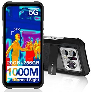 DOOGEE V20 Pro [2023] 5G Telephone Portable Incassable 20GB+256GB, Caméra Thermique 64MP+Vision Nocturne 24MP, 6.43'' AMOLED FHD+, 6000mAh Android 12 Telephone incassable, IP68IP69K/NFC - Publicité