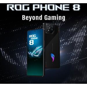 Asus ROG Phone 8, Noir Fantome, 12Go RAM 256Go Stockage, Snapdragon 8 Gen 3, 6,78’’ AMOLED 165Hz, Caméra Gimbal 50MP, Version EU Officielle - Publicité