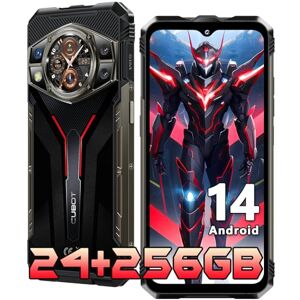 CUBOT King Kong AX Telephone Portable Incassable 2024-24GO+256GO/1TO Smartphone Incassable Android 14, 100MP, 6.58'' FHD+ 120Hz Écran, 5100mAh (33W), Double Écran/IP68/IP69K/Double SIM/NFC/OTG/GPS - Publicité