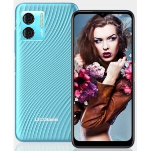 DOOGEE N50S Telephone Portable (2024), 9GB RAM + 128GB ROM/1TB Smartphone Android 13, Écran 6.52” HD+, 20MP Caméra Octa-Core,4200mAh, Dual SIM 4G/Widevine L1/Face ID/OTG/GPS/3.5mm Jack Blue - Publicité