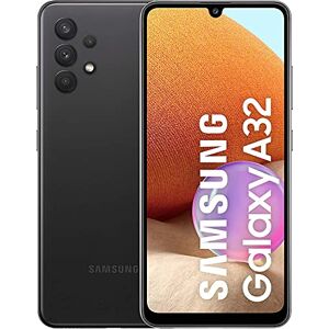 Samsung Galaxy A32, Téléphone mobile 4G 128Go Noir, Carte SIM non incluse, smartphone Android, Version FR (Reconditionné) - Publicité