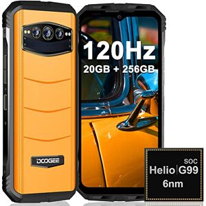DOOGEE S100 Smartphone Incassable Android 12, 20Go+256Go, Helio G99, 6.58" FHD+120Hz, 10800mAh, 108MP+20MP Caméra, Téléphone Portable Incassable, Téléphone Portable Robuste NFC/OTG - Publicité