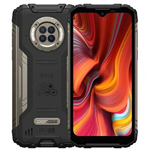 DOOGEE Smartphone Incassable IR Vision Nocturne S96 Pro, Helio G90 8Go+128Go, Caméra Quatre 48MP(Infrarouge 20MP), Téléphone Débloqué Robuste 6,22'' IP68 6350mAh (Charge sans Fil) GPS NFC Noir - Publicité