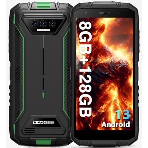 DOOGEE S41 Plus [2024] Telephone Portable Incassable, 8GB RAM+128GB ROM(TF 1TB) Android 13, Ecran IPS HD+ de 5,5'', 6300 mAh, 13 MP + 8 MP, Octa-Core Smartphone Incassable, IP68/I69K/NFC/OTG/Face ID - Publicité