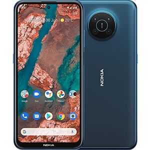 Nokia Smartphone X20 5G​, Double SIM, RAM 8 Go, ROM 128 Go, Photo de 64 MP, Tatouage numérique, écran de 6,67” Full HD+, autonomie de 2 Jours de la Batterie et Pure Android 11 Nordic Blue - Publicité