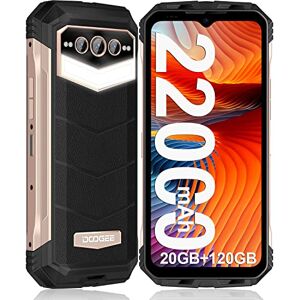 DOOGEE S100 Pro Telephone Portable Incassable 2024, 22000mAh/33W, 20GB RAM+256GB ROM, Helio G99 108MP Caméra, 6.58" FHD+ 120hz, Dual 4G Android 12 Smartphone Incassable, NFC/OTG/GPS - Publicité