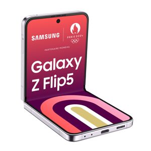 Samsung Galaxy Z Flip5 Smartphone avec Galaxy AI 256Go Lavande - Publicité