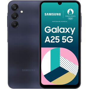 Samsung Galaxy A25 5G SM-A256B 16,5 cm (6.5") Double SIM Android 14 USB Type-C 256 Go 5000 mAh Noir, Bleu - Publicité