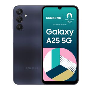Samsung Galaxy A25 5G SM-A256B 16,5 cm (6.5") Double SIM Android 14 USB Type-C 128 Go 5000 mAh Noir, Bleu - Publicité