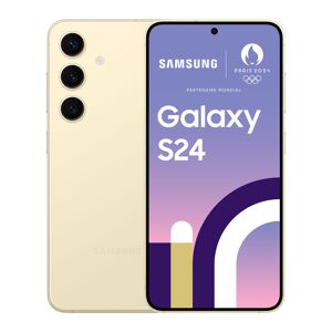 Samsung Galaxy S24 15,8 cm (6.2") Double SIM 5G USB Type-C 8 Go 256 Go 4000 mAh Jaune - Publicité