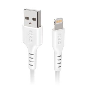 SBS Câble USB Câble blanc Données/Recharge Usb - Lightning Apple