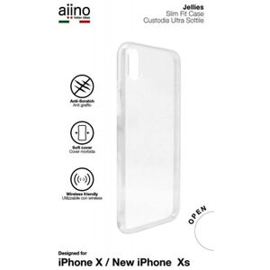 AIINO Coque iPhone Jellies cases iPhone Xs - Clear