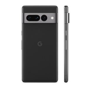 Google Pixel 7 Pro 17 cm (6.7") Double SIM Android 13 5G USB Type-C 12 Go 128 Go 5000 mAh Noir Rouge groseille - Publicité