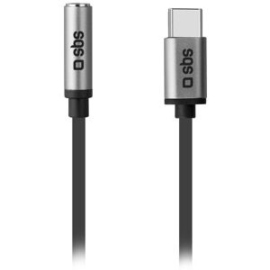 SBS Câble USB Adaptateur Jack 3,5mm femelle / USB C mâle