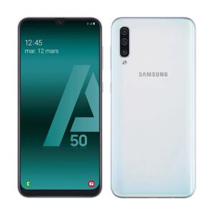 Samsung Galaxy A50 Dual Sim Blanc 128go Reconditionné   Smaaart Parfait État - Publicité