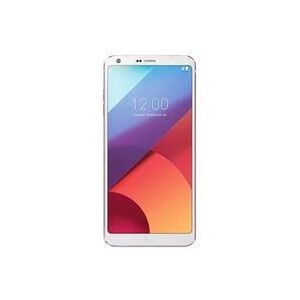 LG G6 H870 - 4G smartphone - RAM 4 Go / Mémoire interne 32 Go - microSD slot - Écran LCD - 5.7" - 2880 x 1440 pixels - 2x caméras arrière 13 MP, 13 MP - front camera 5 MP - blanc Blanc - Publicité