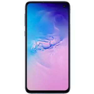 Samsung Galaxy S10e (Unlocked) - 4G smartphone - RAM 6 Go / Mémoire interne 128 Go - microSD slot - écran OEL - 5.8" - 2280 x 1080 pixels - 2x caméras arrière 12 MP, 16 MP - front camera 10 MP - déverrouillé - bleu prisme Bleu prisme - Publicité