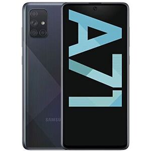 Samsung Galaxy A71 - 4G smartphone - double SIM - RAM 6 Go / Mémoire interne 128 Go - microSD slot - écran OEL - 6.7" - 2400 x 1080 pixels - 4x caméras arrière 64 MP, 12 MP, 5 MP, 5 MP - front camera 32 MP - noir écrasement de prisme Noir écrasement de pr - Publicité