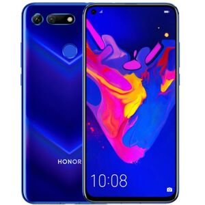 Huawei Honor View 20 - 4G smartphone - double SIM - RAM 6 Go / Mémoire interne 128 Go - Écran LCD - 6.4" - 2130 x 1080 pixels - 2x caméras arrière 48 MP - front camera 25 MP - bleu saphir Bleu saphir - Publicité