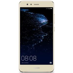 Huawei P10 Lite - 4G smartphone - double SIM - RAM 3 Go / Mémoire interne 32 Go - microSD slot - Écran LCD - 5.2" - 1920 x 1080 pixels - rear camera 12 MP - front camera 8 MP - or platine Or platine - Publicité