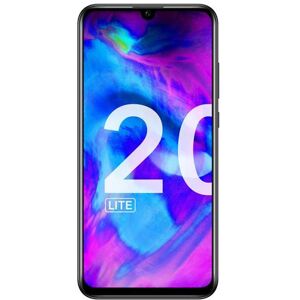 Huawei Honor 20 Lite - 4G smartphone - double SIM - RAM 4 Go / Mémoire interne 128 Go - microSD slot - Écran LCD - 6.21" - 2340 x 1080 pixels - 3 x caméras arrière 24 MP, 8 MP, 2 MP - front camera 32 MP - noir minuit Noir minuit - Publicité