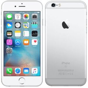 Apple iPhone 6S - 4G smartphone / Mémoire interne 16 Go - Écran LCD - 4.7" - 1334 x 750 pixels - rear camera 12 MP - front camera 5 MP reconditionné - qualité 2 - argent Argent - Publicité